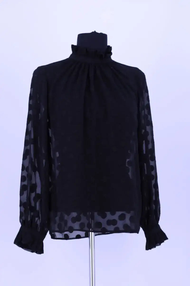 Blouse Claudie Pierlot Noir en Synthétique