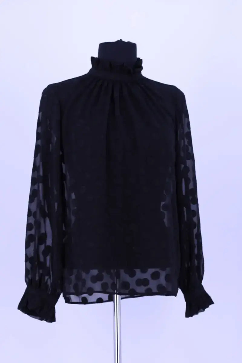 Blouse Claudie Pierlot Noir en Synthétique