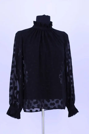 Blouse Claudie Pierlot Noir en Synthétique
