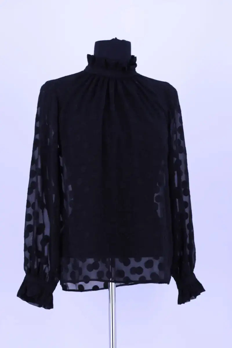 Blouse Claudie Pierlot Noir en Synthétique