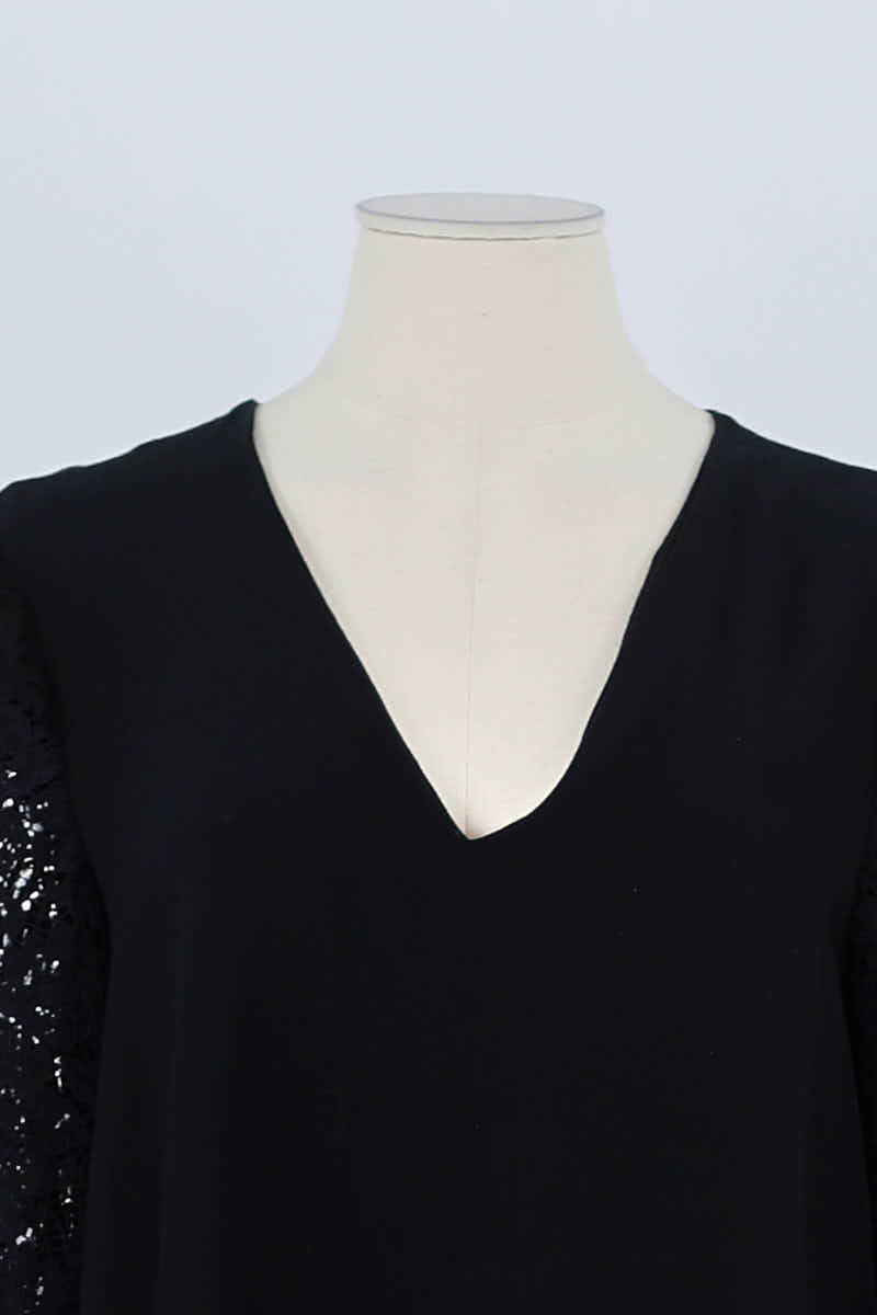 Blouse Claudie Pierlot Noir en Viscose