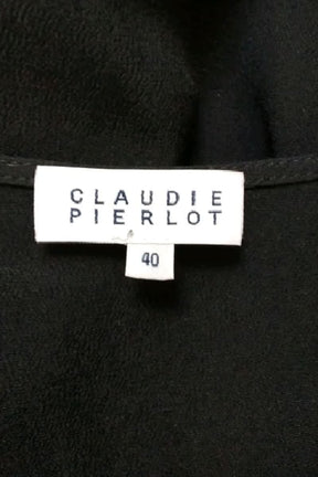 Blouse Claudie Pierlot Noir en Viscose
