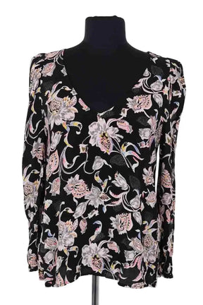 Blouse Claudie Pierlot Noir en Viscose, taille L - Seconde Main