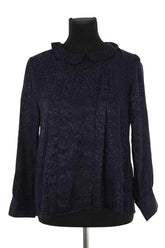 Blouse Claudie Pierlot Noir en Viscose, taille M - Seconde Main