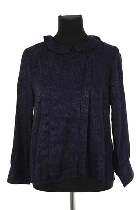 Blouse Claudie Pierlot Noir en Viscose, taille M - Seconde Main