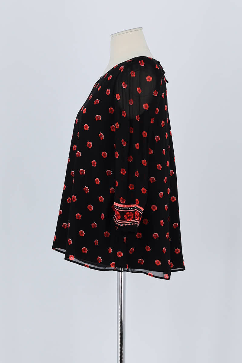 Blouse Claudie Pierlot Noir en Viscose