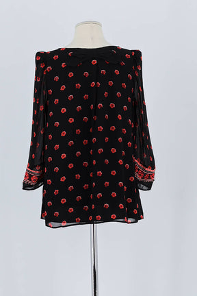 Blouse Claudie Pierlot Noir en Viscose