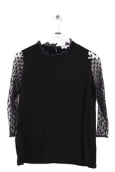 Blouse Claudie Pierlot Noir en Viscose, taille S - Seconde Main