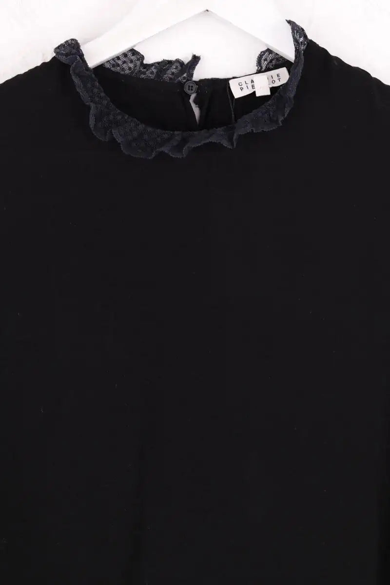 Blouse Claudie Pierlot Noir en Viscose