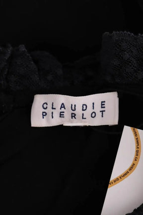 Blouse Claudie Pierlot Noir en Viscose