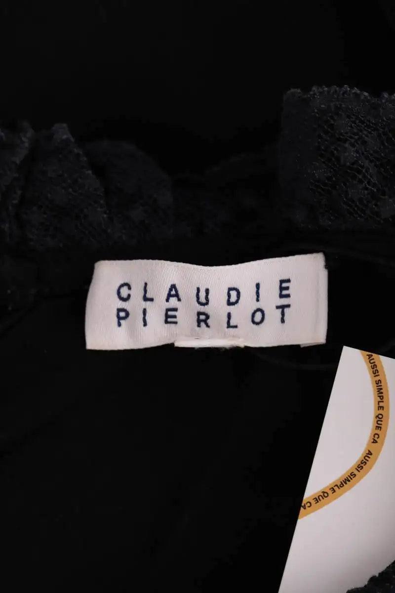 Blouse Claudie Pierlot Noir en Viscose