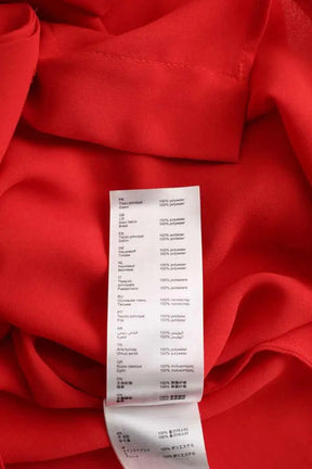 Blouse Claudie Pierlot Rouge en Polyester
