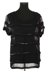 Blouse DAY Birger et Mikkelsen Noir en Viscose, taille S - Seconde Main
