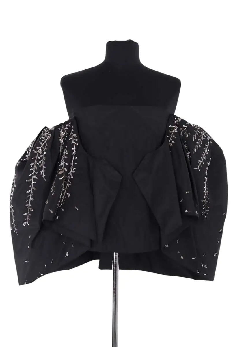 Blouse de cérémonie Givenchy Noir en Synthétique, taille XS - Seconde Main