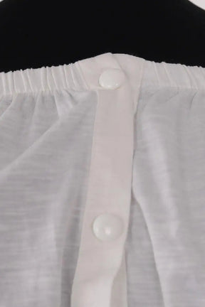 Blouse Des Petits Hauts Blanc en Coton