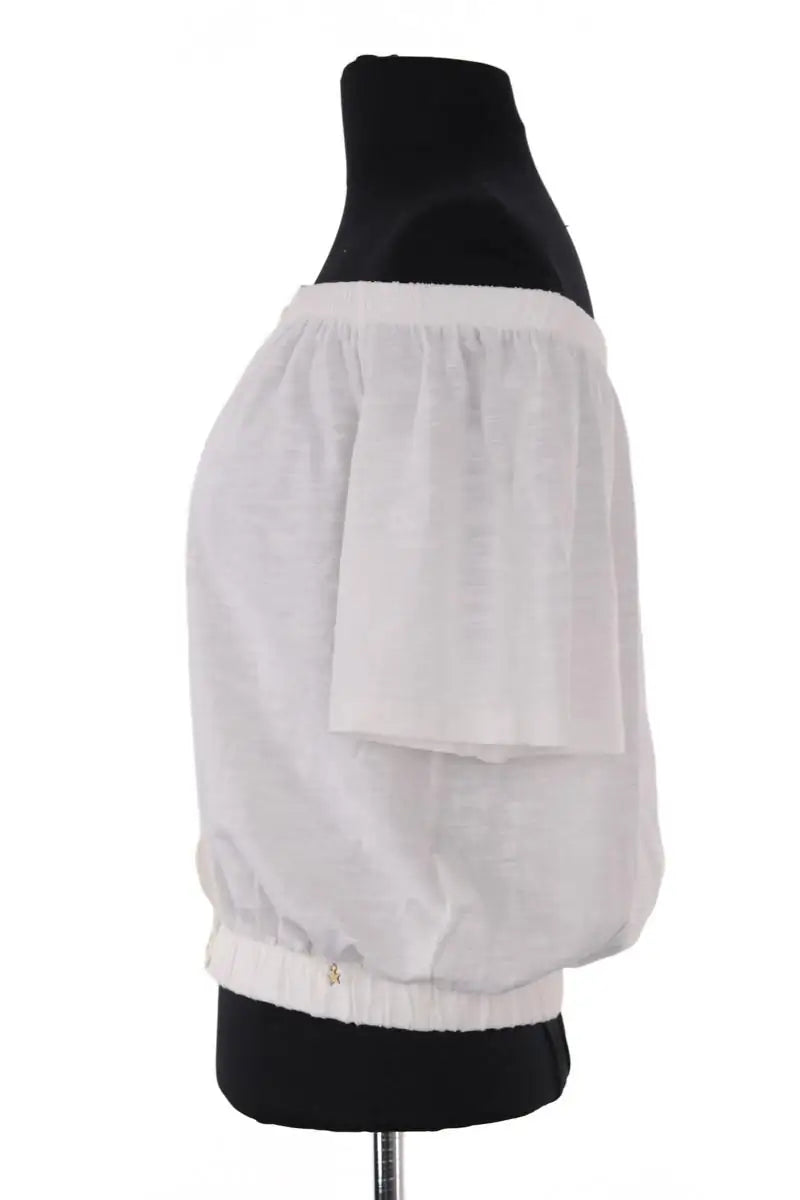 Blouse Des Petits Hauts Blanc en Coton