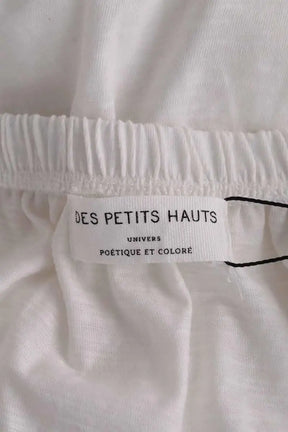 Blouse Des Petits Hauts Blanc en Coton