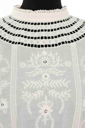 Blouse Des Petits Hauts Blanc en Coton
