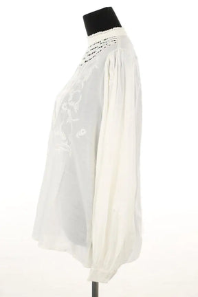 Blouse Des Petits Hauts Blanc en Coton