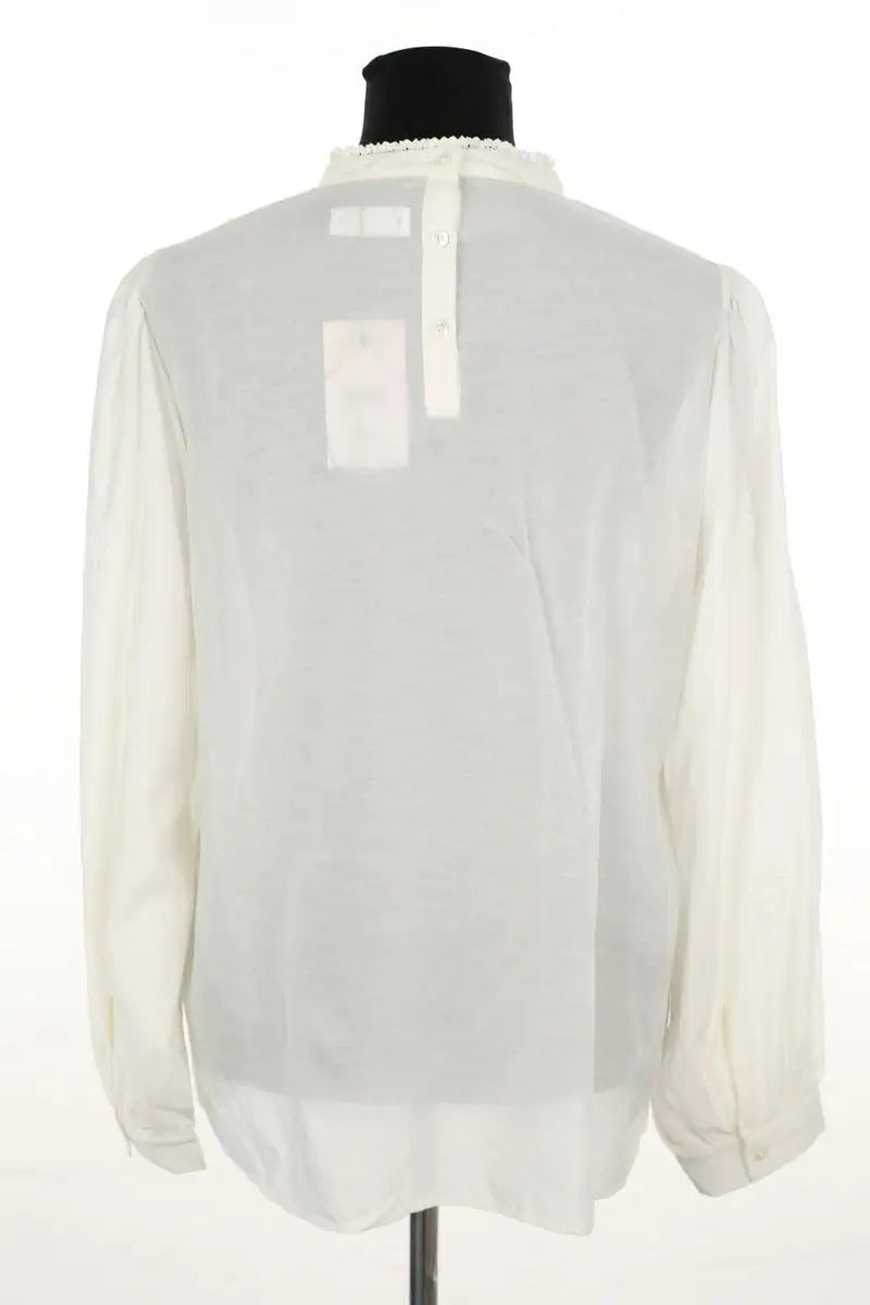 Blouse Des Petits Hauts Blanc en Coton