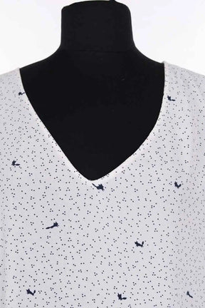 Blouse Des Petits Hauts Blanc en Synthétique