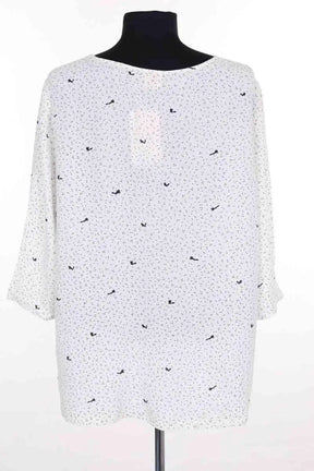 Blouse Des Petits Hauts Blanc en Synthétique