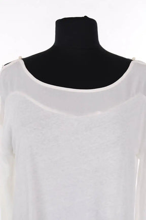Blouse Des Petits Hauts Blanc en Synthétique