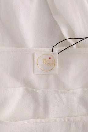 Blouse Des Petits Hauts Blanc en Synthétique