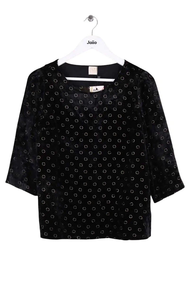 Blouse Des Petits Hauts Doré en Synthétique, taille L - Seconde Main