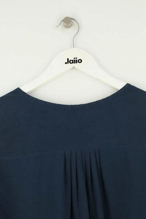 Blouse Des Petits Hauts Marine en Soie