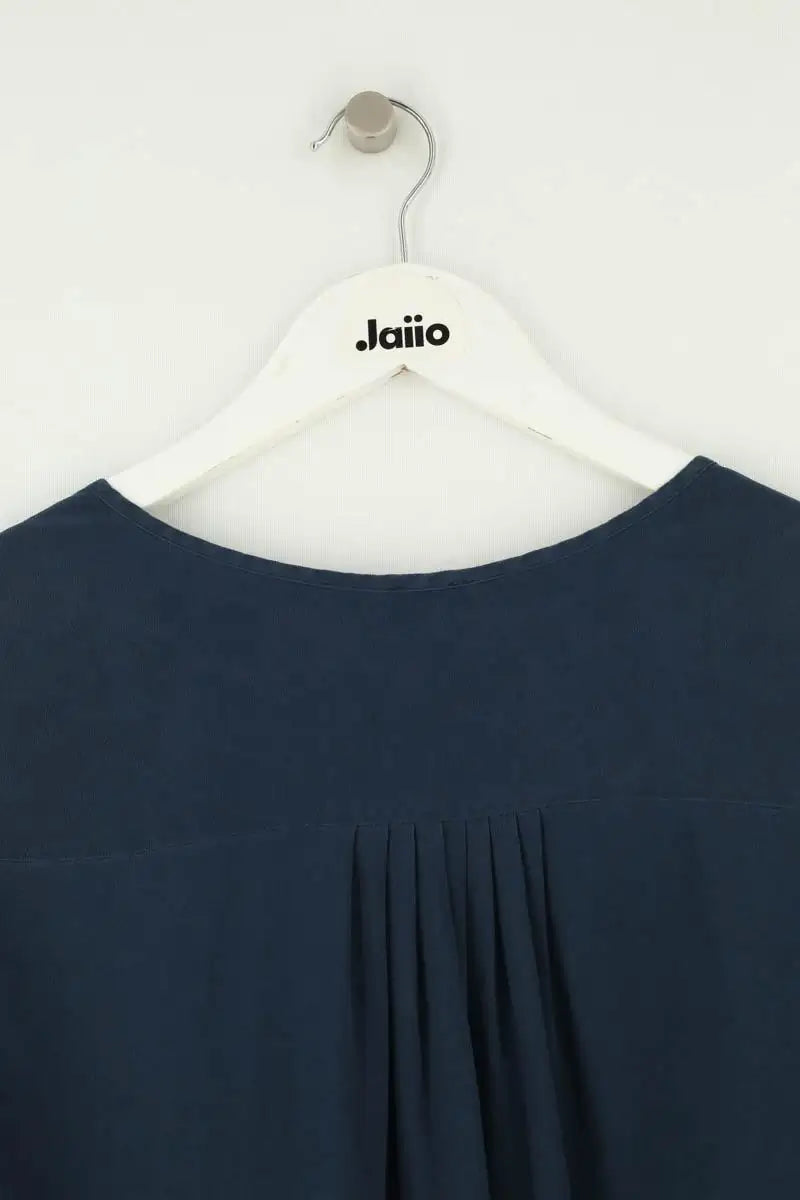 Blouse Des Petits Hauts Marine en Soie