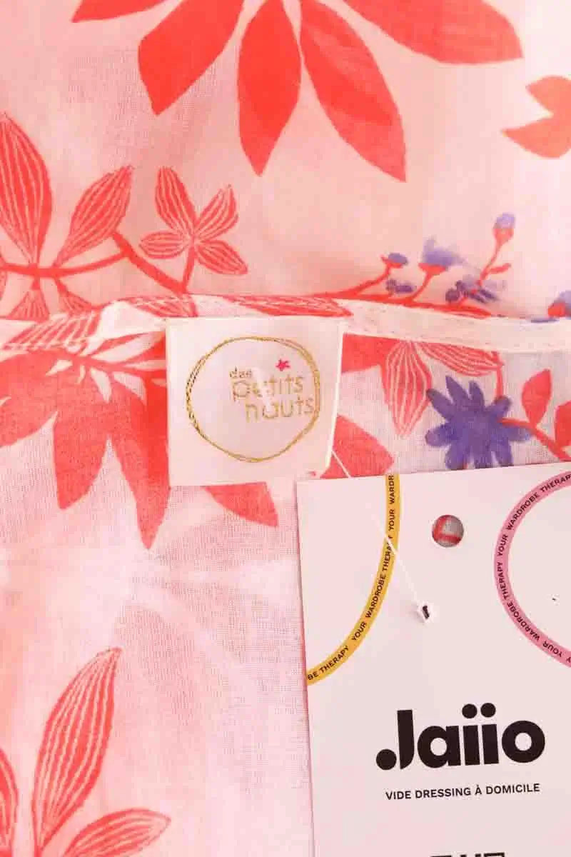 Blouse Des Petits Hauts Rico Orange en Coton