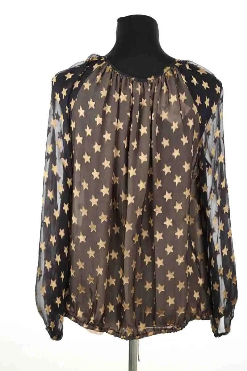 Blouse Diane Von Furstenberg Noir en Soie