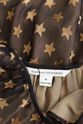 Blouse Diane Von Furstenberg Noir en Soie