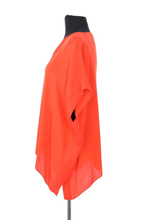 Blouse Diane Von Furstenberg Orange en Soie
