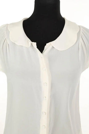 Blouse Dolce & Gabbana Blanc en Soie
