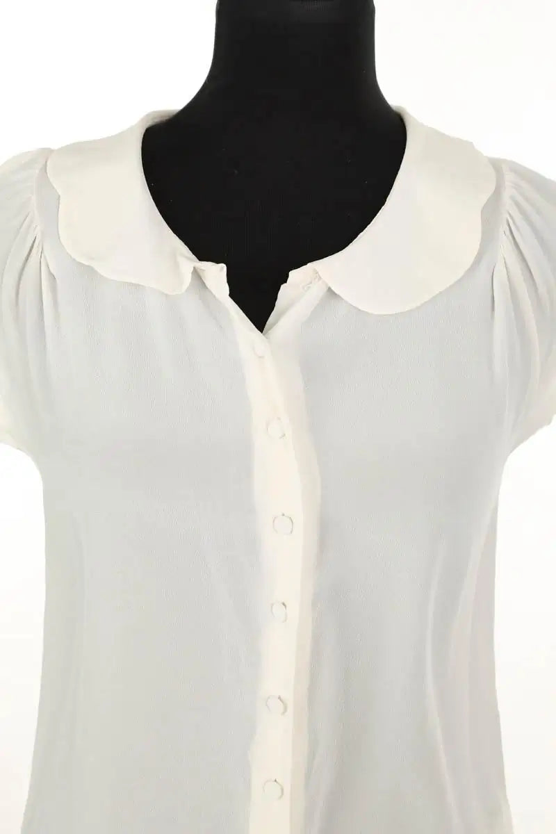 Blouse Dolce & Gabbana Blanc en Soie