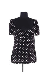 Blouse Dolce & Gabbana Noir en Soie, taille XXL - Seconde Main