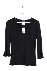 Blouse Dolce & Gabbana Noir en Synthétique, taille XL - Seconde Main