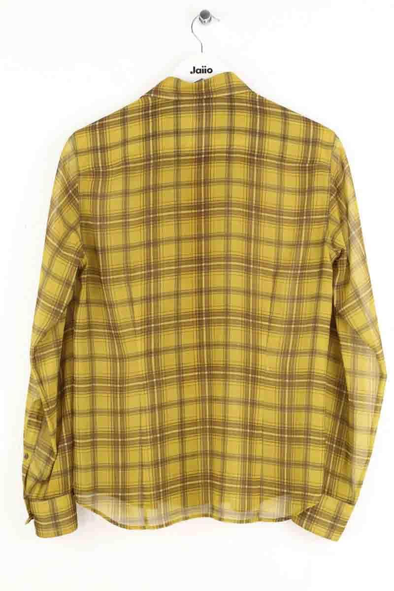 Blouse Dries Van Noten Jaune en Polyester