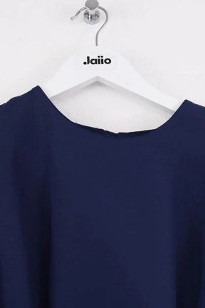 Blouse Elisabetta Franchi Marine en Synthétique