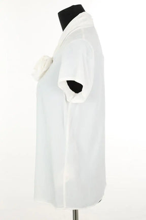 Blouse Emporio Armani Blanc en Viscose