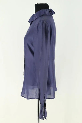 Blouse Emporio Armani Bleu en Synthétique