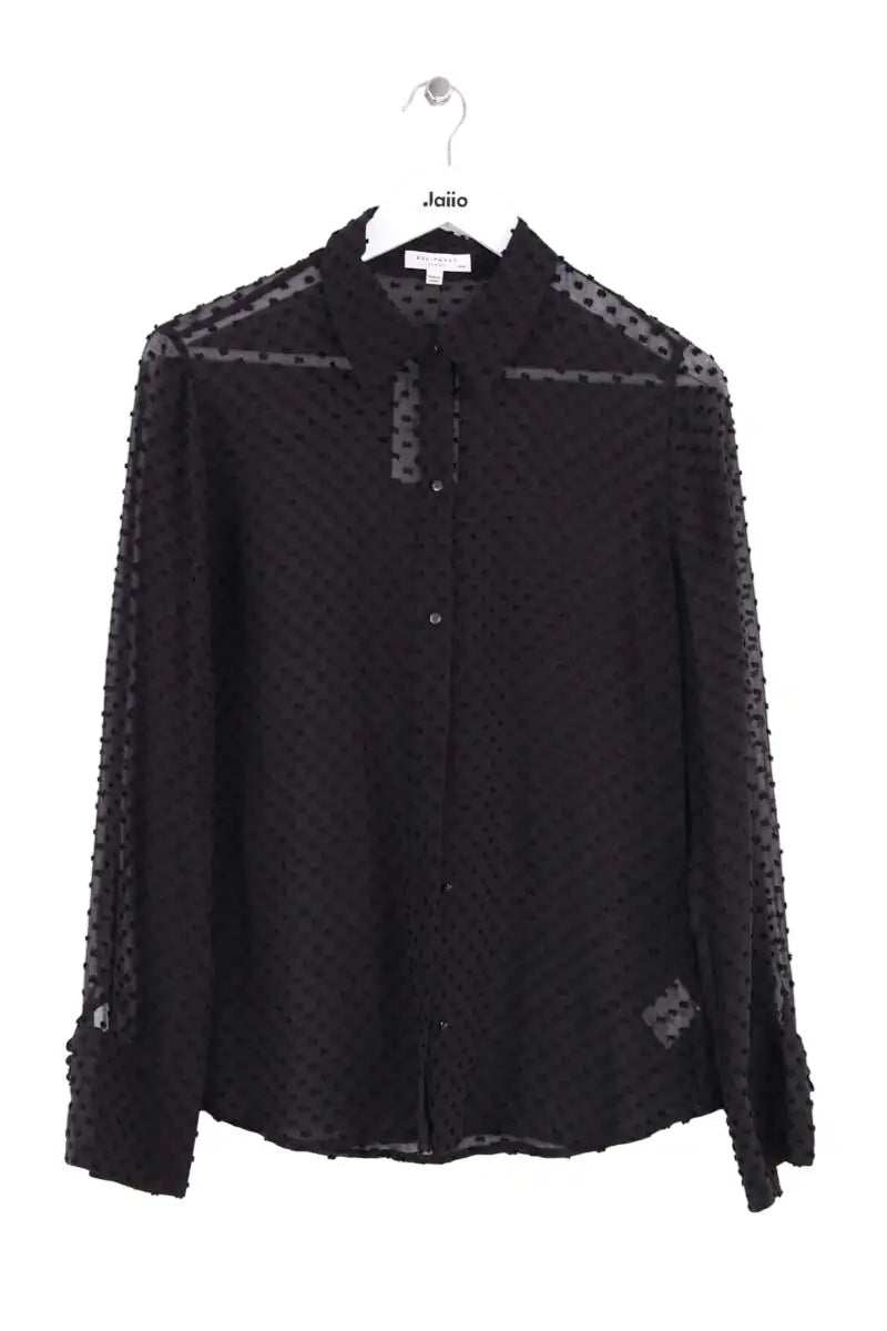 Blouse Equipment Noir en Soie, taille M - Seconde Main