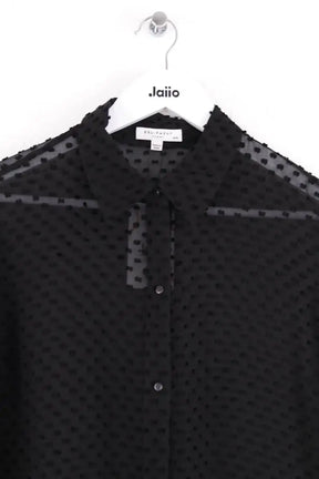 Blouse Equipment Noir en Soie