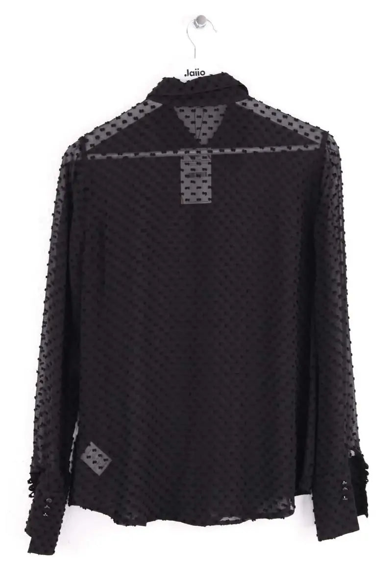Blouse Equipment Noir en Soie