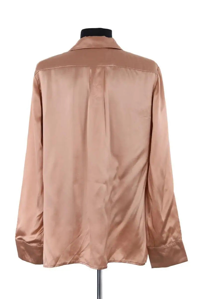 Blouse Erika Cavallini Beige en Soie