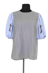 Blouse Essentiel Antwerp Noir en Coton, taille L - Seconde Main