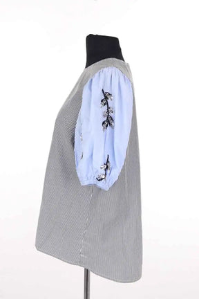 Blouse Essentiel Antwerp Noir en Coton