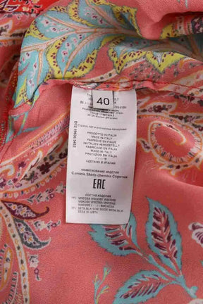 Blouse Etro Orange en Synthétique